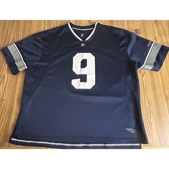 Starter Jersey Dallas Cowboys (Tony Romo #9) Navy w/ Silver Men’s Size XLarge - Picture 1 of 6